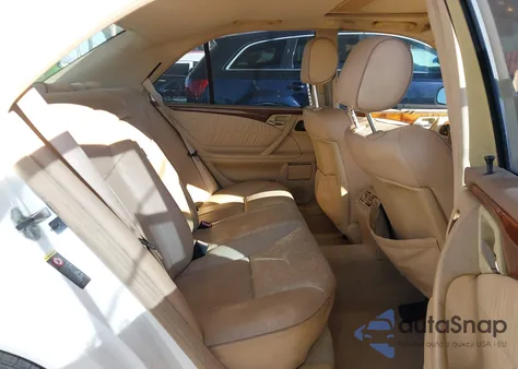 2002 Mercedes-Benz E 320 Special Edition из США, поврежденный, VIN WDBJF65J32B487983